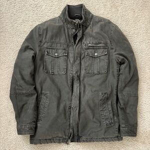 G.H. Bass & Co. Trucker Jacket (Brown, Mens M)